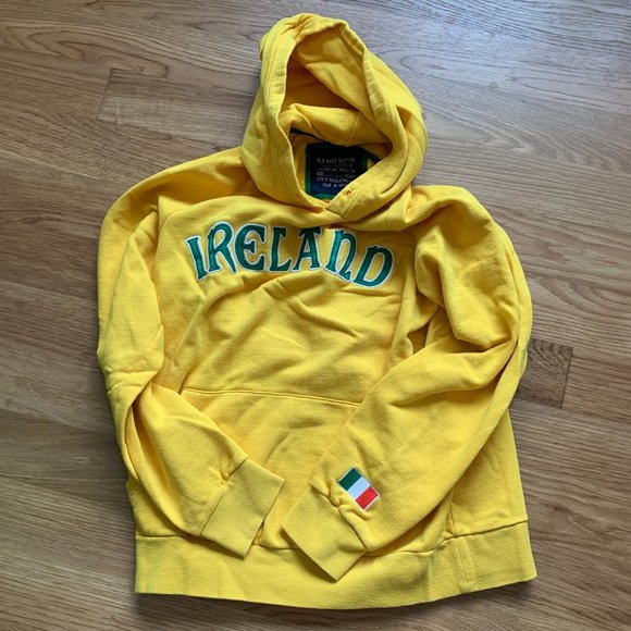 yellow old navy hoodie